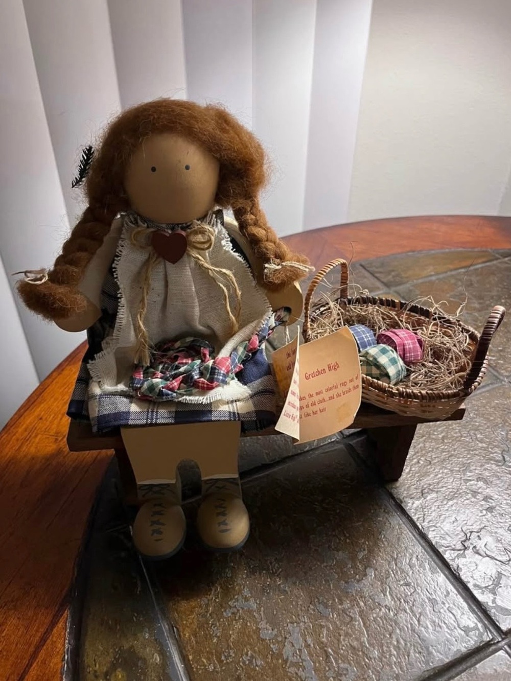 Lizzie High Collector Doll - Gretchen High - Making a Rug